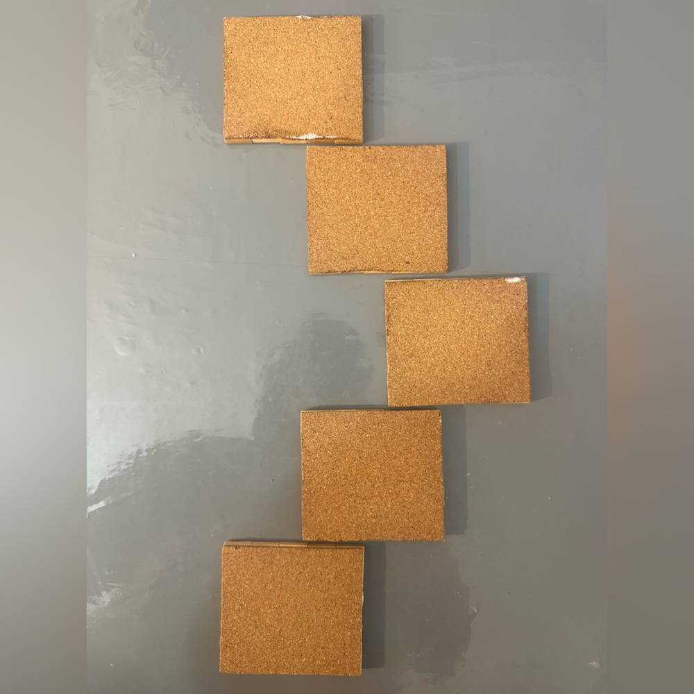 Wooden Scrabble Coasters Set - Picture 2 of 2